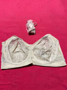 Full Cup Underwire Bra 36FF Heavy Bust Support
