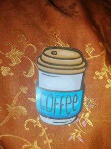Coffee Cup Sticker
