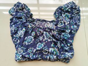 Offsoulder Crop Top For Women With No Flaws