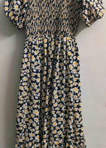 Floral Print Gown