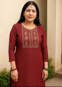 Burgundy Tunic Kurta