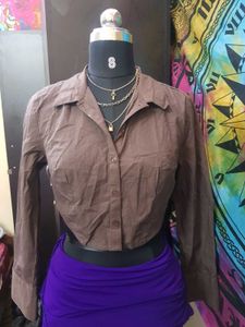 Price Fixed!!..Nuon Cropped Shirt