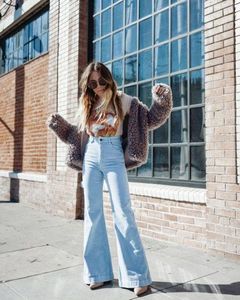 ZARA Wide Leg Sky Blue Pant