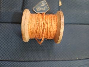 Orange Jute Twine Roll