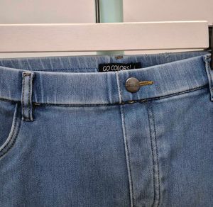 Women&#39;s Go Colours Blue Jeans