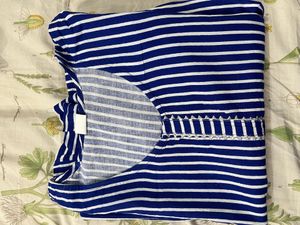 XXL Blue Kurta For Office Wear