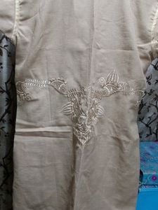 💥Diwali 🧨Sale 🎉 🆕Khadi Cotton Embroidered Kurt