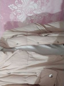 Beige Padded Jacket