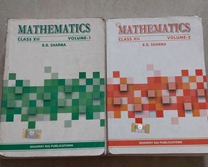📚Mathematics Class 12 R.D. Sharma Vol 1&2