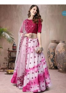 Stitched Lehanga With Blouse