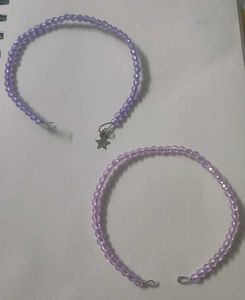 Stack Of 8 Pastel Beaded Bracelets 🧸✨