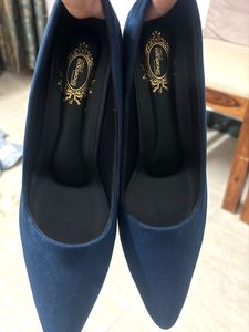 Blue Shoetopia Heels