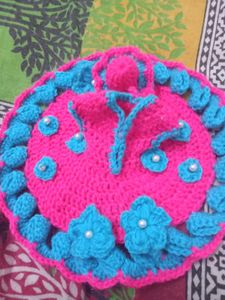 Handmade Crochet Dress for Laddu Gopal