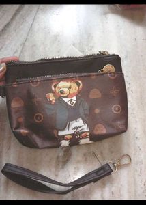 SALE 🎄🎅🆕Cute Bear Print Pouch