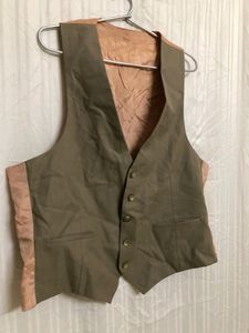 Olive Green Formal Waistcoat
