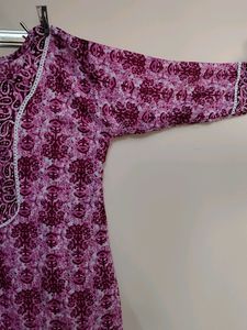 Vintage Floral Print Dress