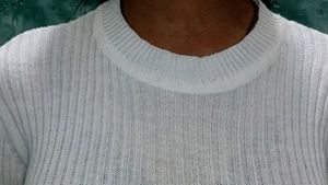White Innerwere With Beautiful Aurangi Sleeves