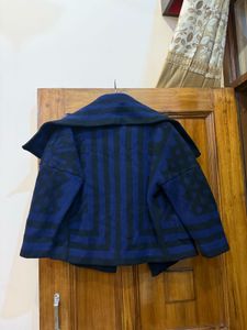 burberry  Patterned Wool shrug