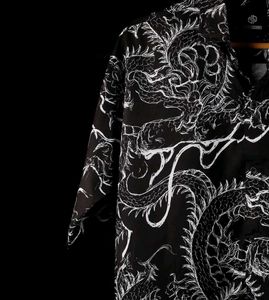 H&amp;M Like Aesthetic Tatsu Dragon Japanese Shir