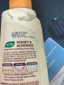 JOY Honey &amp; Almonds Lotion