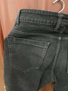 Black Wash Denim Jeans
