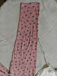 Pink Printed Pyjama
