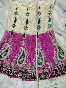Bridal Lehenga With Heavy Dupatta