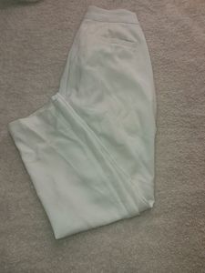 White Formal Pants