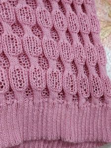 Pink Cute Knit Top