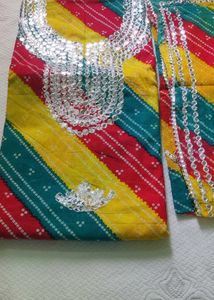 Bandhani Dress Material