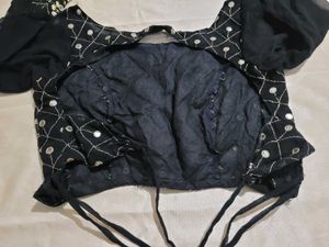 Black Mirror Work Blouse