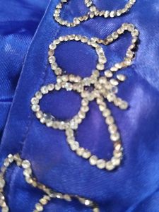 Elegant Blue Ethnic Gown