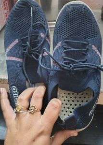 Asiaa Navy Running Shoes