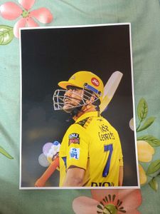 Ms Dhoni Wall Posters With Free Pen stand!