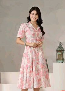 Floral Print Midi Dress