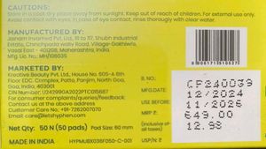 Hyphen Rice Water Serum Pads