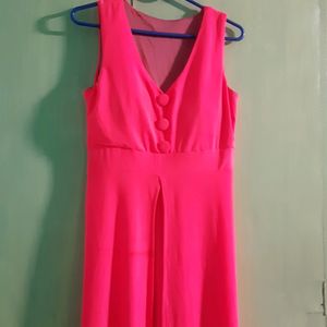 neon pink cape
