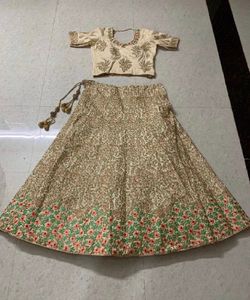 Designer Bridal Lehenga Choli Dupatta Set