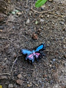 Butterfly Clay Charm To Make Keychain