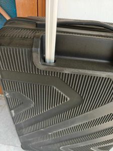 Black Travel Medium Suitcase- read Details