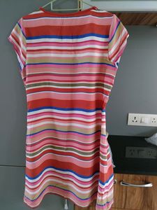 109 F Stripes Mini Dress