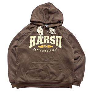 Brown Graphic Hoodie