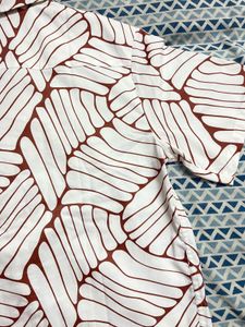 Patterned Short Sleeve Shirt
