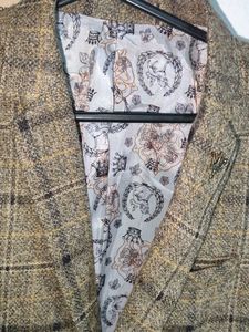 Vintage Plaid Blazer