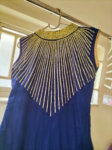Blue Anarkali Dress