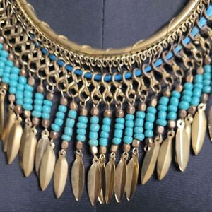 Green/Gold Necklace