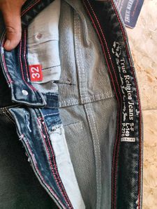 Denim Jeans (Navy Blue, Size 32)