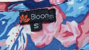 Floral Cold Shoulder Top