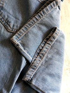 Denim Straight Pants