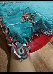 HEAVY HANDWORK SAREE